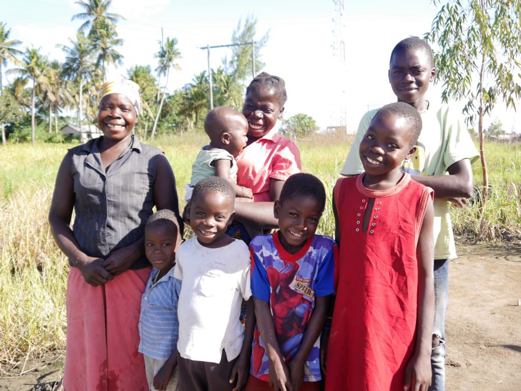 Carmen's family, Life Child Mozambique