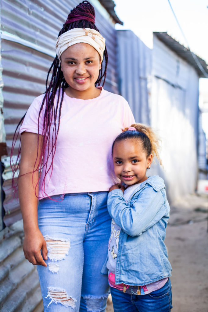 Ladonna and her daughter Isabella