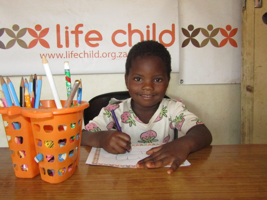 Shamina from Life Child Moyo preschool in Malawi