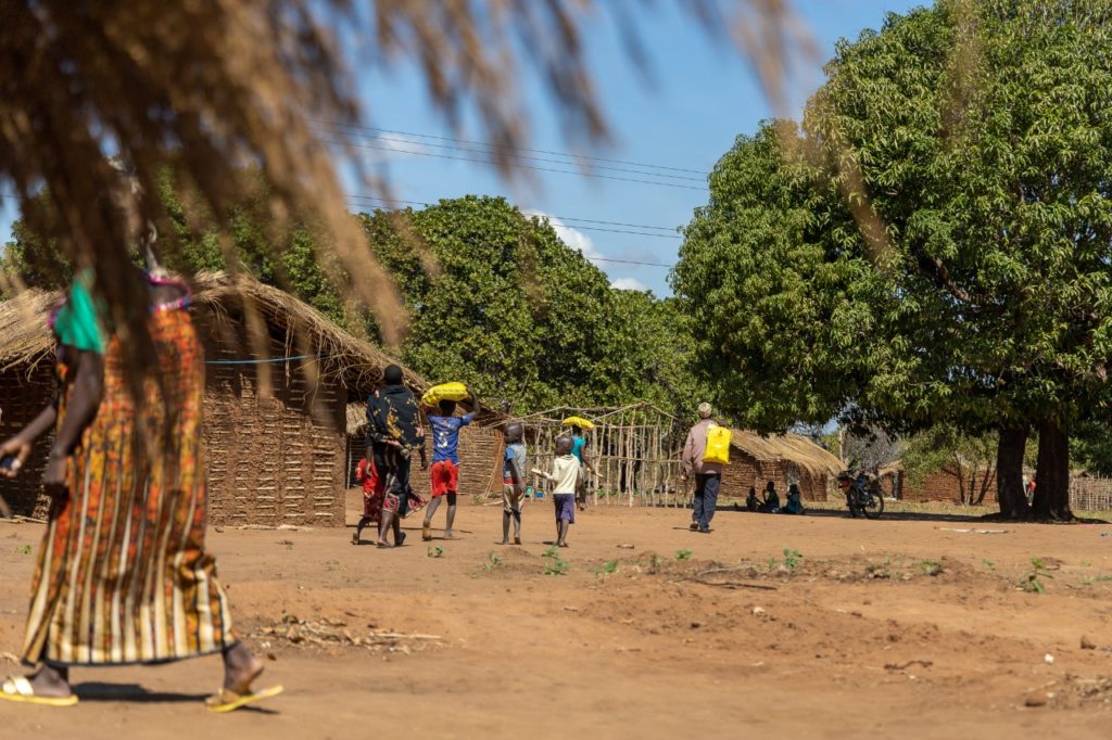 Children playing, Mozambique, Cabo Delgado