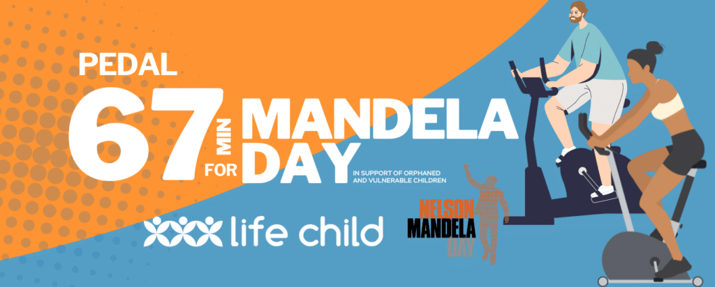 Mandela Day -pedal 67 minutes