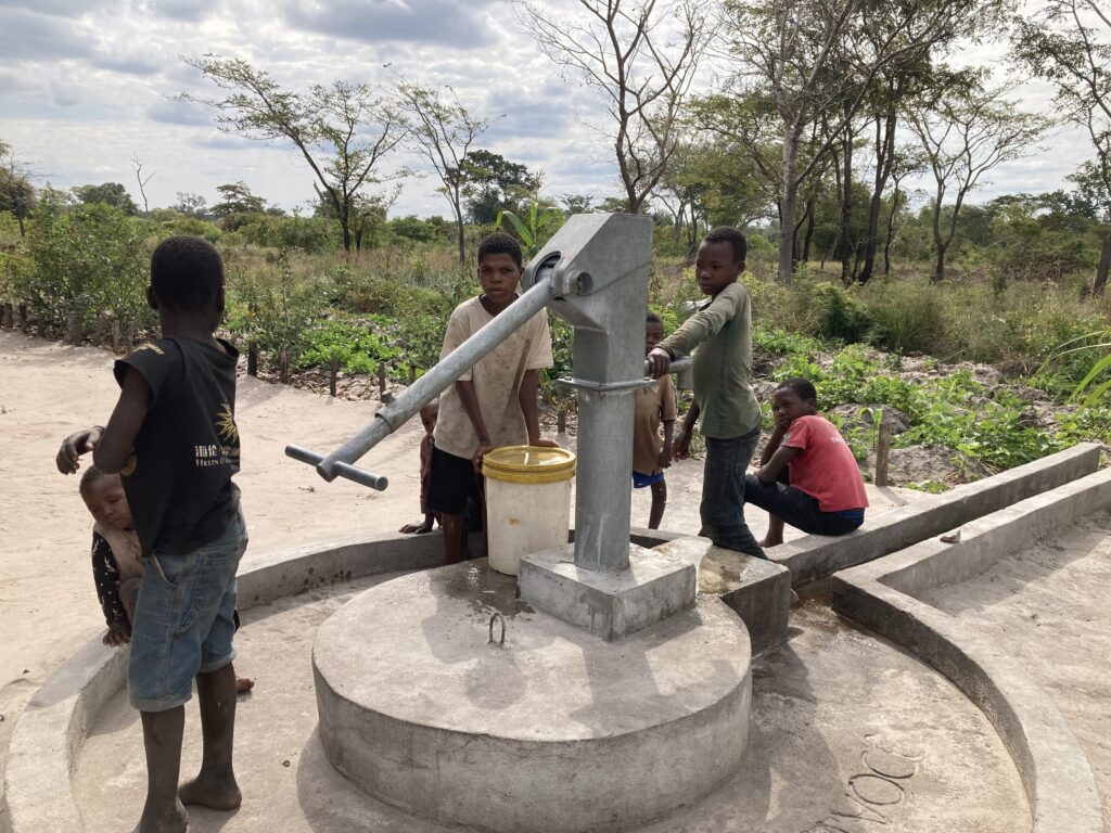 Mozambique farm water pump